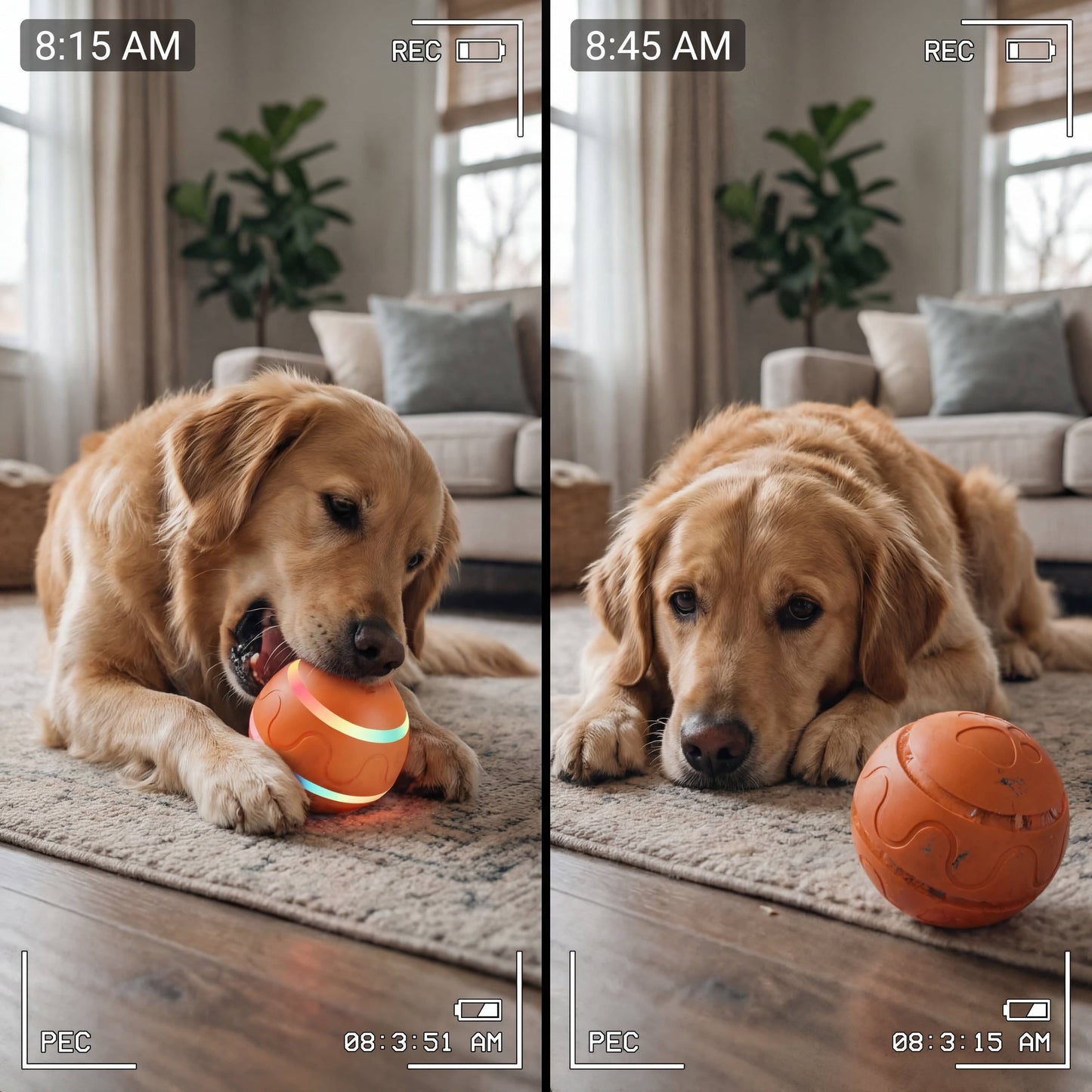 KeepChasing™ Smart Ball Keeps your dog busy when you can't